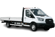 Car Hire Ewell - Ford Transit Dropside Van - Van hire Ewell